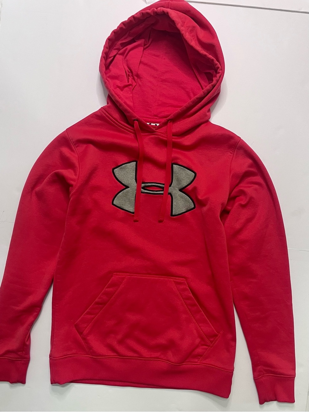 Under Armour Pink ColdGear Logo Hoodie M